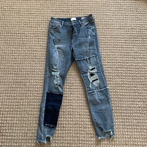 Patchwork Jeans